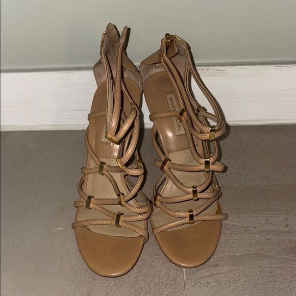 Michael Kors Nude Strappy Heels - Picture 2 of 4